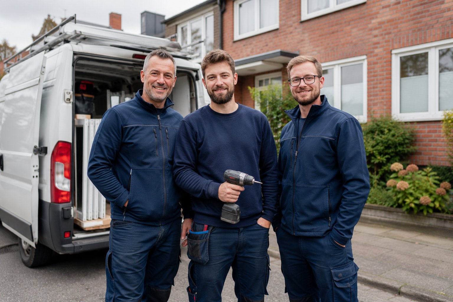 Das IPS-Montageteam · Hamburg